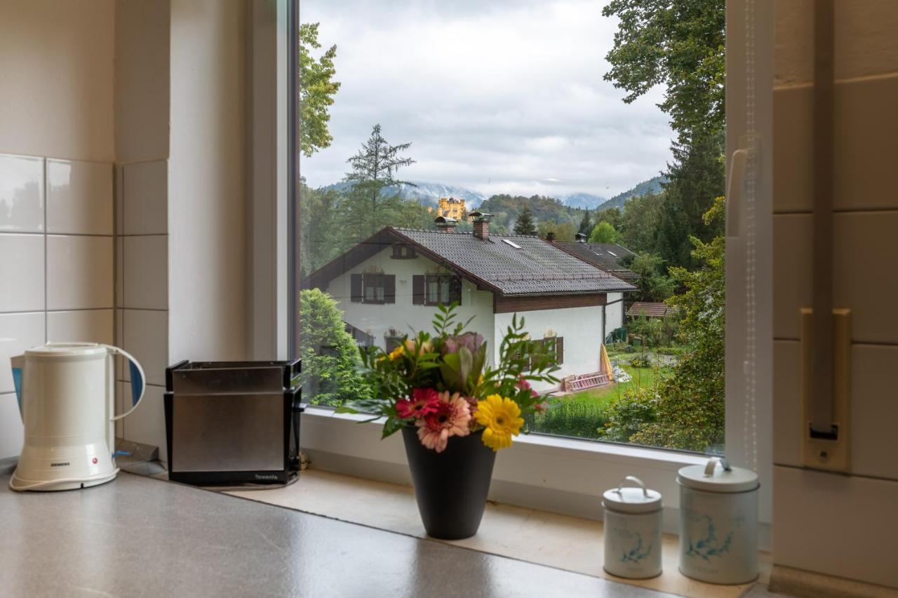 Ferienwohnung Landhaus Helga Unterm Schloss Швангау Екстер'єр фото